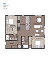 Two Bedroom Plan 9